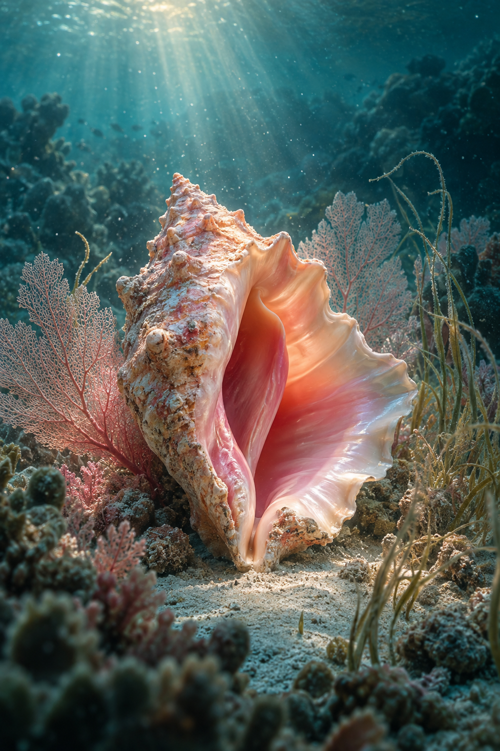 Rose Conch by Léonie Vale
